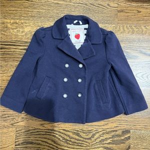 Janie and Jack Navy Peacoat